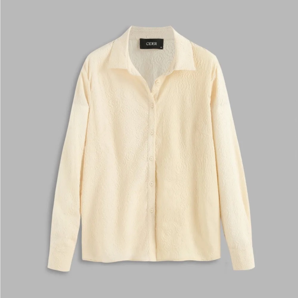 NWT Cider textured button up
